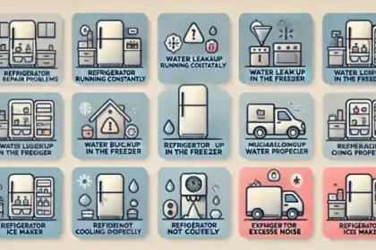 7 common refrigerator repair problems