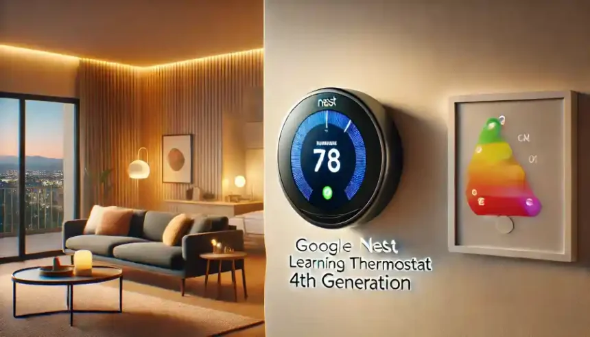 Google Nest Learning Thermostat 4th Generation