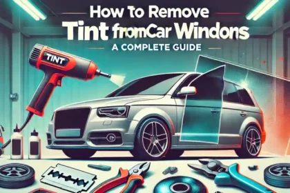 How to Remove Tint from Car Windows