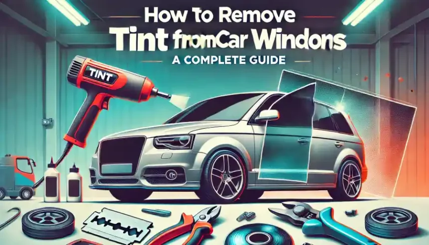 How to Remove Tint from Car Windows