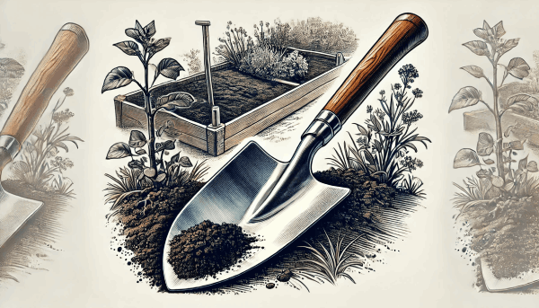 Spade - One of the 20 most common gardening tools