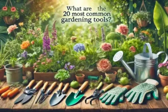 What Are the 20 Most Common Gardening Tools