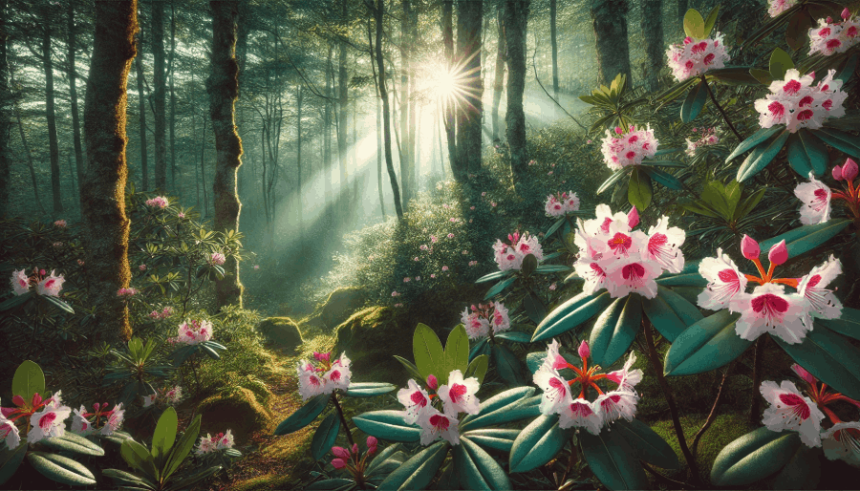 How Do Mountain Laurel Flowers Survive in the Deciduous Forest