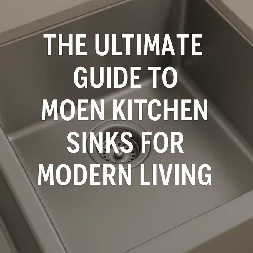 Moen Kitchen Sinks