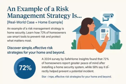 an example of a risk management strategy is...