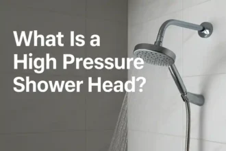 what is a high pressure shower head
