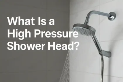 what is a high pressure shower head