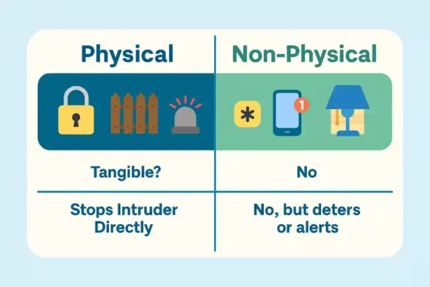 what is not a physical security measure for your home?