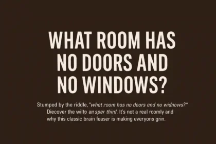 what room has no doors and no windows