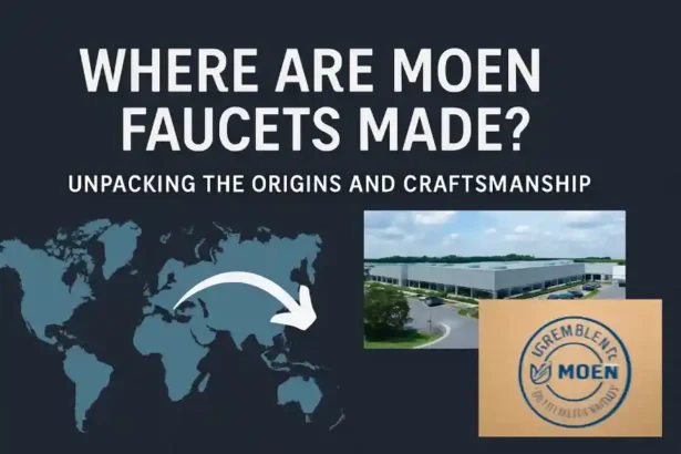 where are moen faucets made