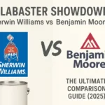 sherwin williams alabaster vs benjamin moore alabaster