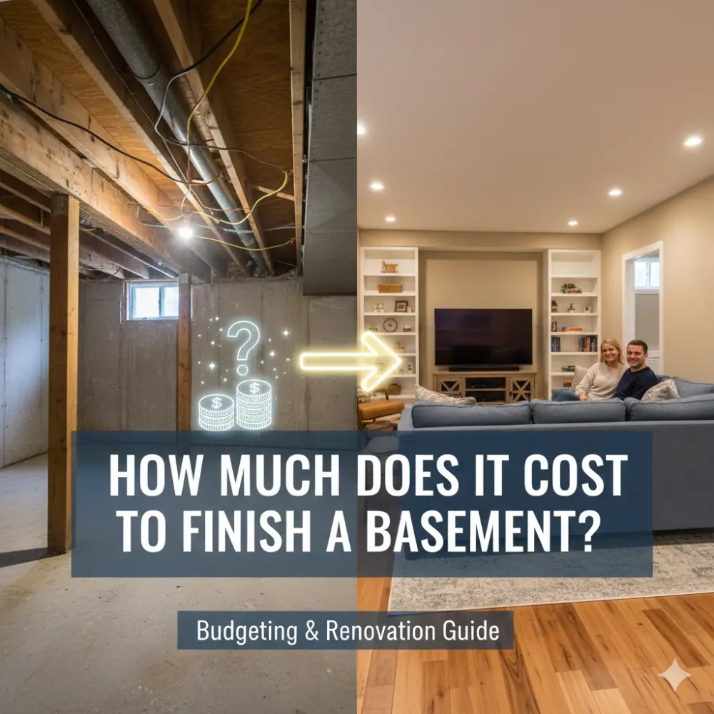 See the before-and-after of a basement renovation and get a budgeting guide to estimate how much it costs to finish your own basement.